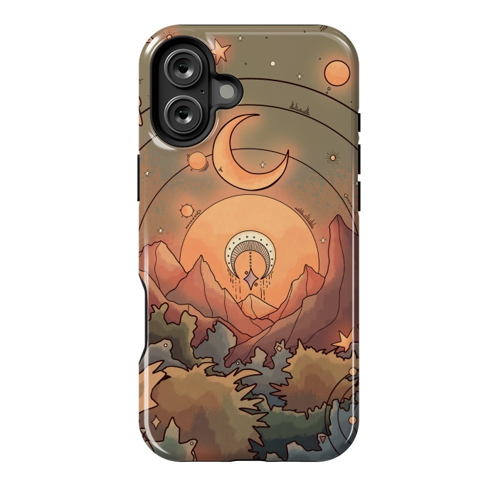 iPhone 16 Plus StrongFit Stars in the forest by Steve Wade (Swade)