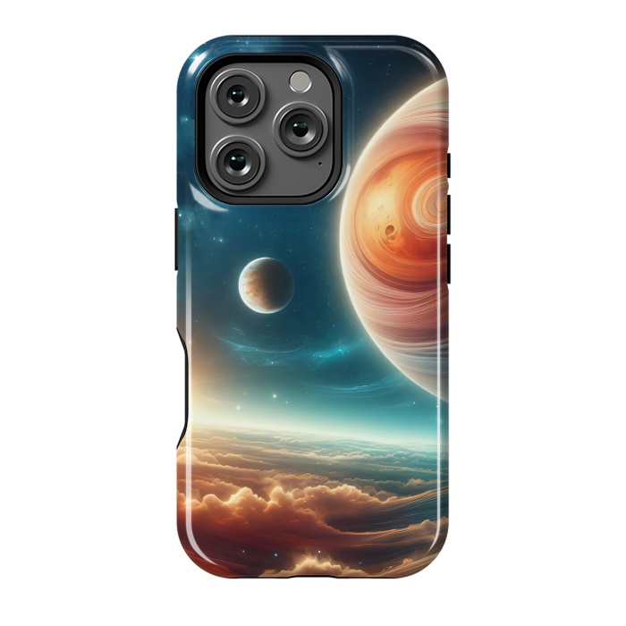 iPhone 16 Pro StrongFit Swirling Universe by JohnnyVillas