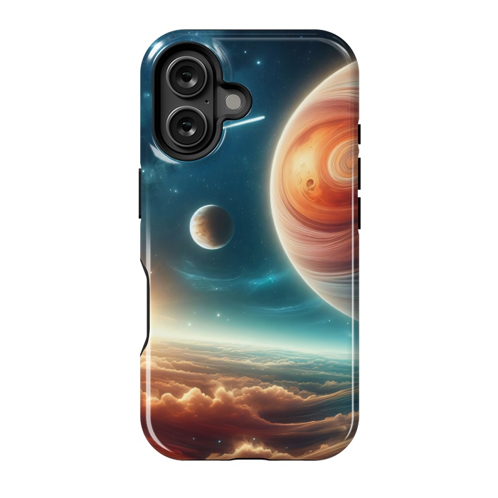 iPhone 16 StrongFit Swirling Universe by JohnnyVillas