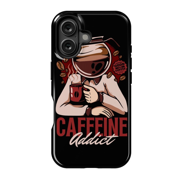 iPhone 16 StrongFit Caffeine Addict by LM2Kone