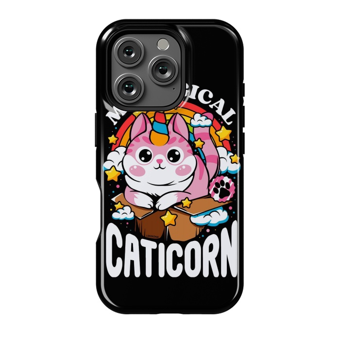 iPhone 16 Pro StrongFit Cute Meowgical Caticorn by LM2Kone