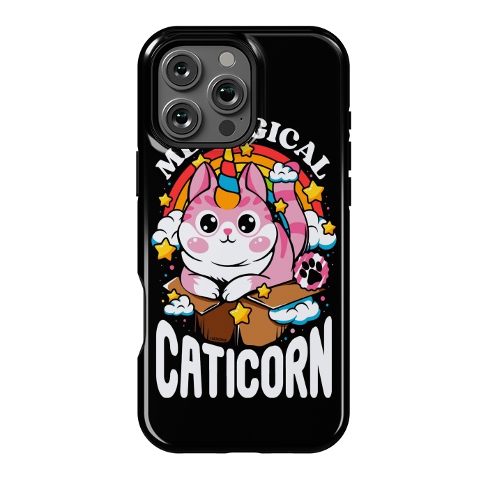 iPhone 16 Pro Max StrongFit Cute Meowgical Caticorn by LM2Kone