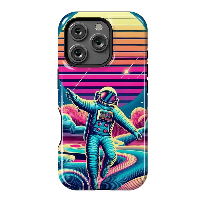 iPhone 16 Pro StrongFit Dancing Through Time and Space by JohnnyVillas