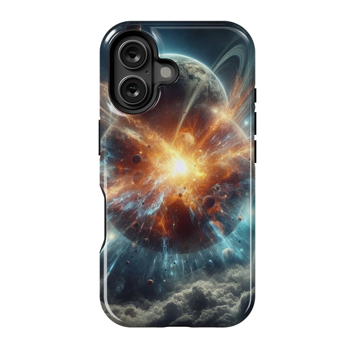 iPhone 16 StrongFit Clash of Planets by JohnnyVillas