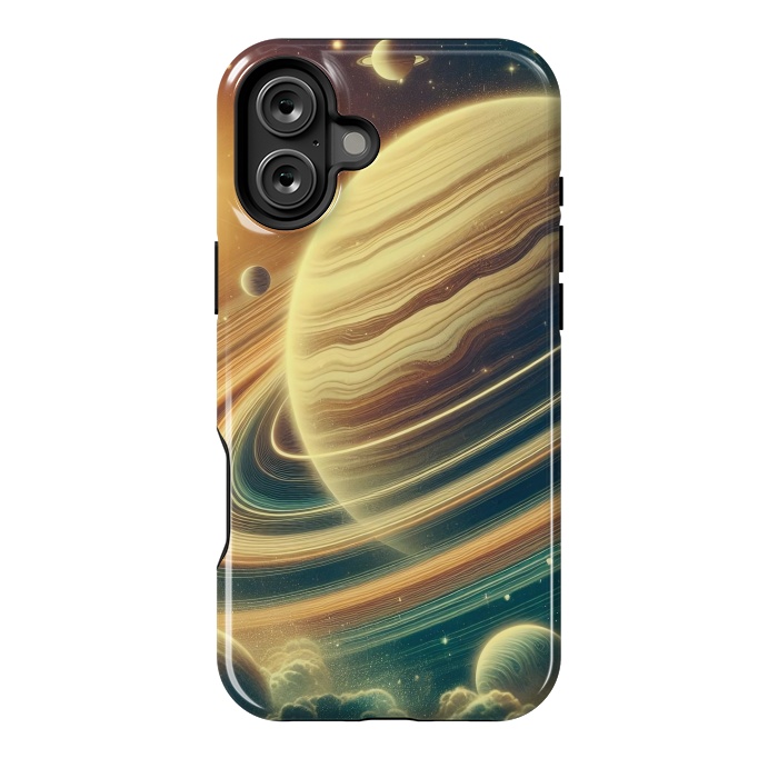 iPhone 16 Plus StrongFit Retro Universe by JohnnyVillas