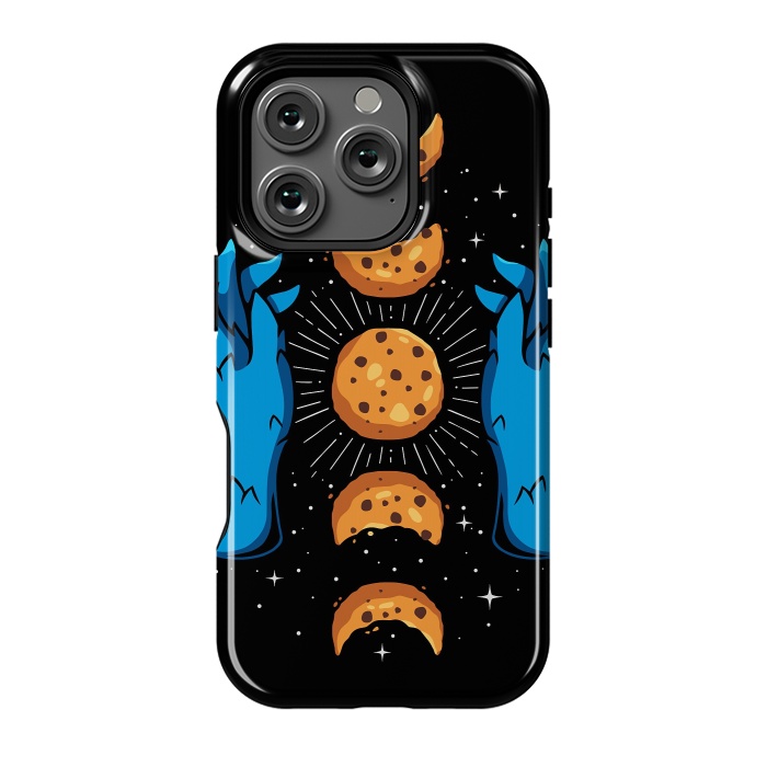 iPhone 16 Pro StrongFit Cookie Moon Phases by LM2Kone