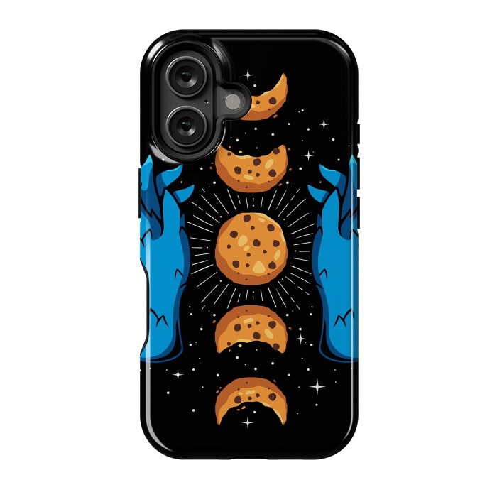 iPhone 16 StrongFit Cookie Moon Phases by LM2Kone