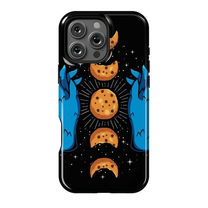 iPhone 16 Pro Max StrongFit Cookie Moon Phases by LM2Kone