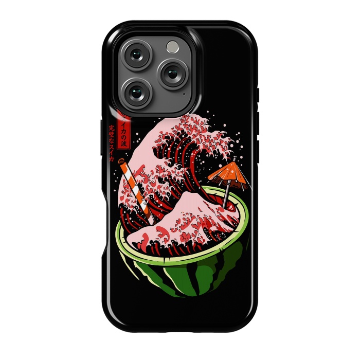 iPhone 16 Pro StrongFit The Great Wave Of Watermelon by LM2Kone