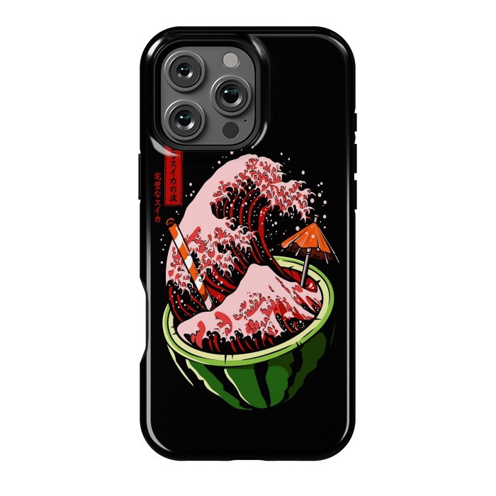 iPhone 16 Pro Max StrongFit The Great Wave Of Watermelon by LM2Kone