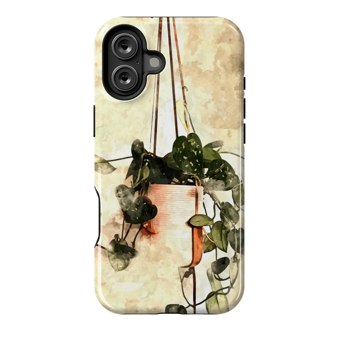 iPhone 16 Plus StrongFit Hanging Money Plant by Creativeaxle