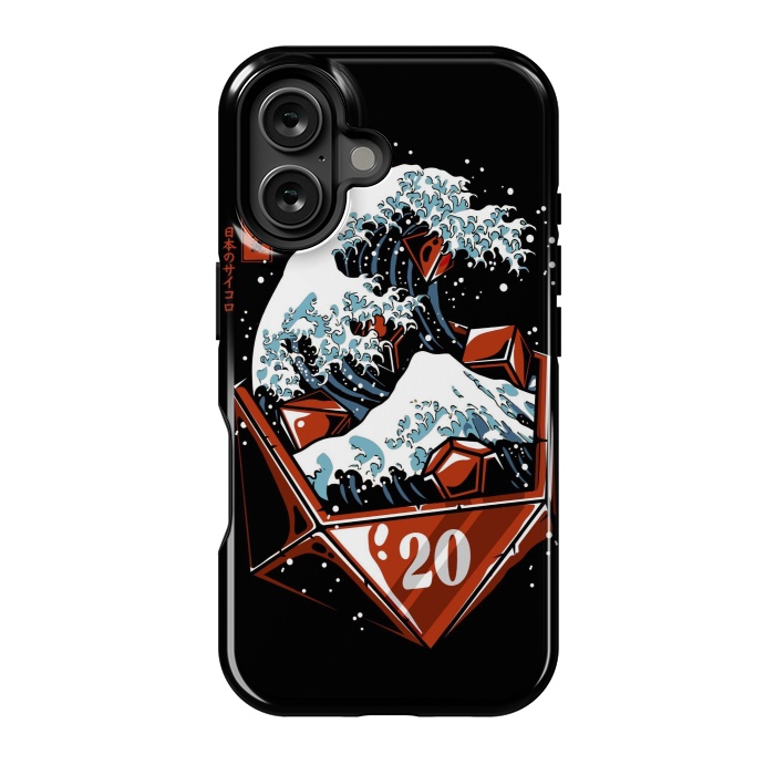 iPhone 16 StrongFit The Great Wave Of Dices by LM2Kone