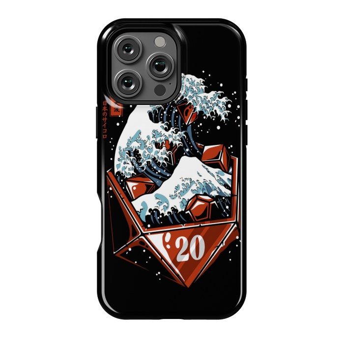 iPhone 16 Pro Max StrongFit The Great Wave Of Dices by LM2Kone