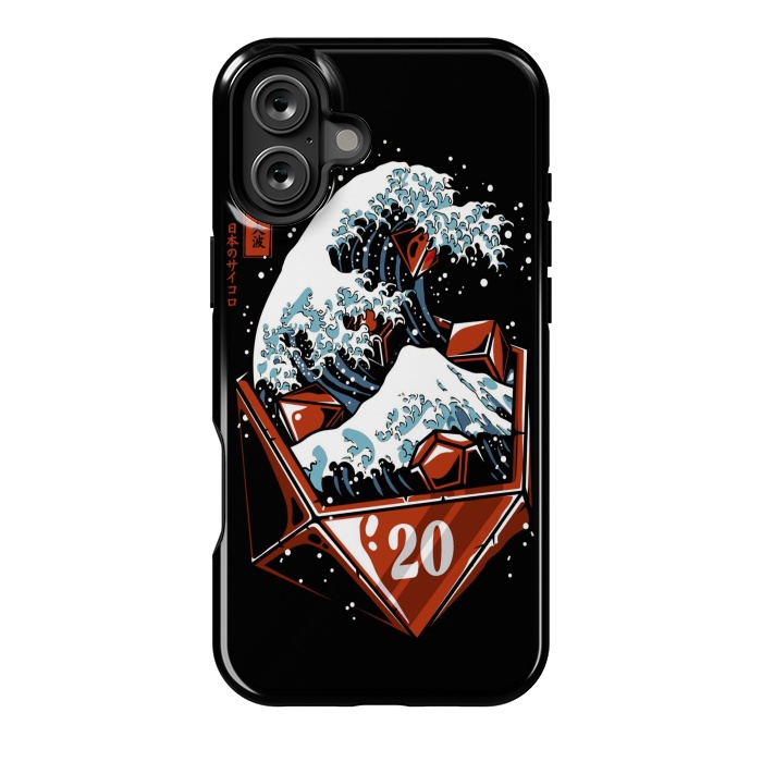 iPhone 16 Plus StrongFit The Great Wave Of Dices by LM2Kone