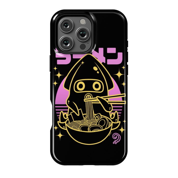 iPhone 16 Pro Max StrongFit Squid Ramen Sunset Neon by LM2Kone