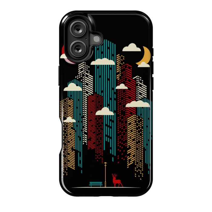 iPhone 16 Plus StrongFit Modern Urban Retro by LM2Kone