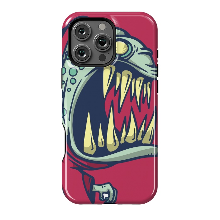 iPhone 16 Pro Max StrongFit Death monster by Manuvila