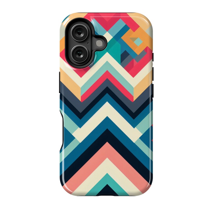 iPhone 16 StrongFit Culture Chevron by JohnnyVillas