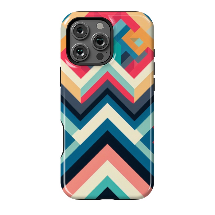 iPhone 16 Pro Max StrongFit Culture Chevron by JohnnyVillas