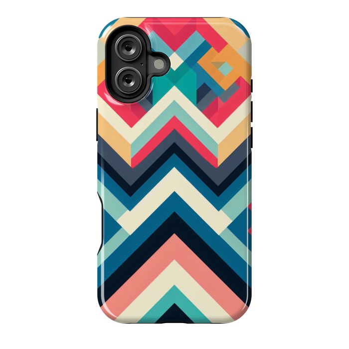 iPhone 16 Plus StrongFit Culture Chevron by JohnnyVillas