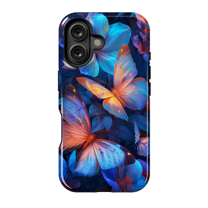 iPhone 16 StrongFit magical night butterflies by haroulita