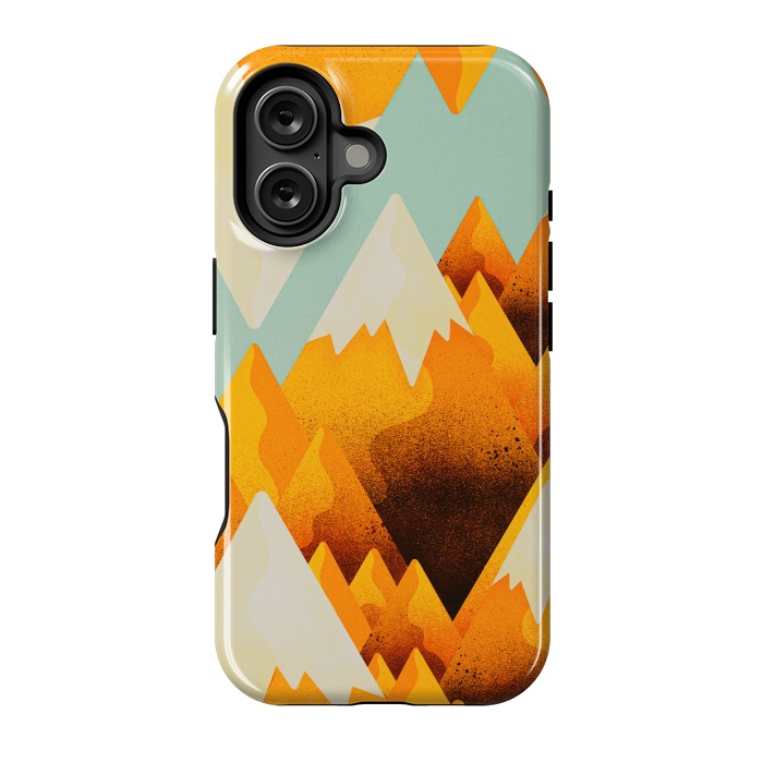 iPhone 16 StrongFit Yellow sand peaks by Steve Wade (Swade)