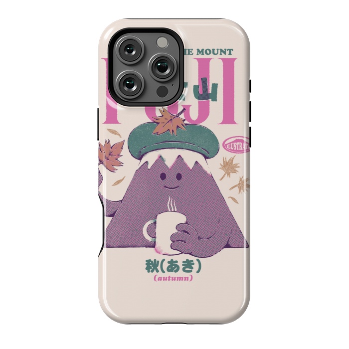 iPhone 16 Pro Max StrongFit Mount Fuji Autumn by Ilustrata