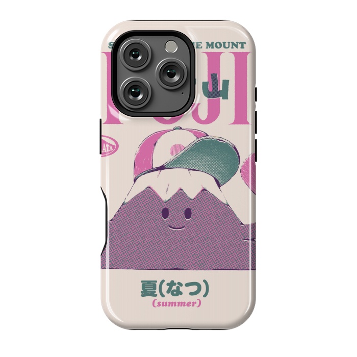 iPhone 16 Pro StrongFit Mount Fuji Summer by Ilustrata