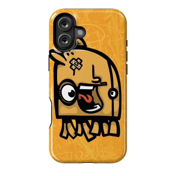 iPhone 16 Plus StrongFit Little monster by Manuvila