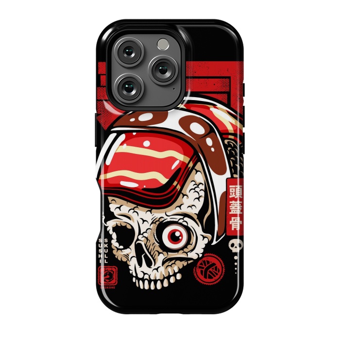 iPhone 16 Pro StrongFit Skull Sushi by LM2Kone