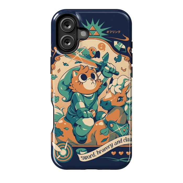 iPhone 16 Plus StrongFit Neko's Awakening by Ilustrata