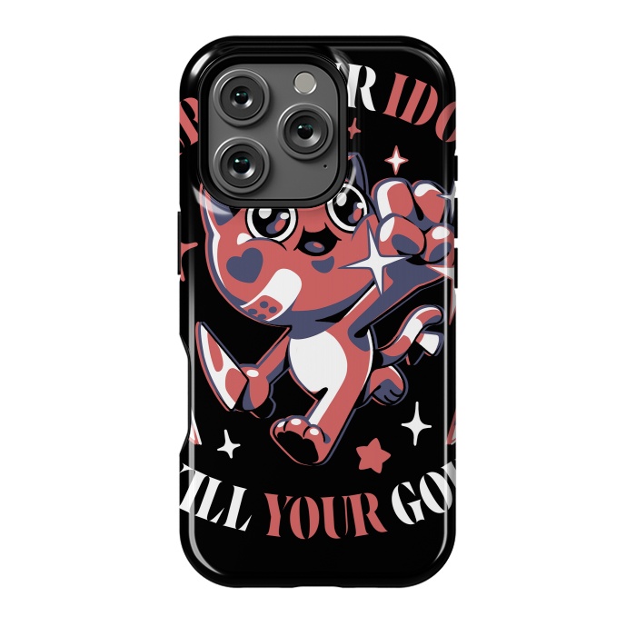 iPhone 16 Pro StrongFit Killing Gods - Black Version by Ilustrata