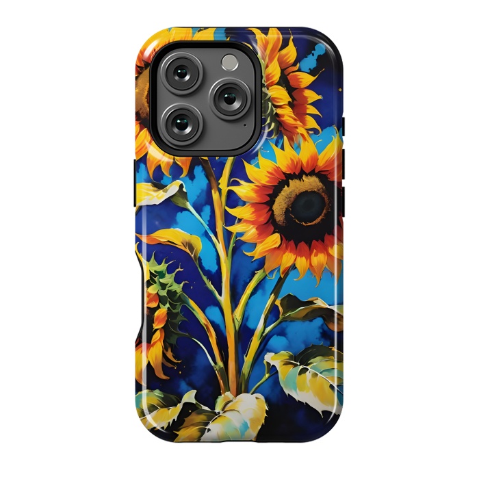 iPhone 16 Pro StrongFit Sunflowers 3 by Winston