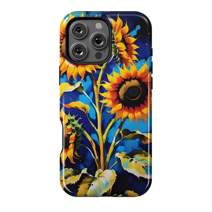 iPhone 16 Pro Max StrongFit Sunflowers 3 by Winston