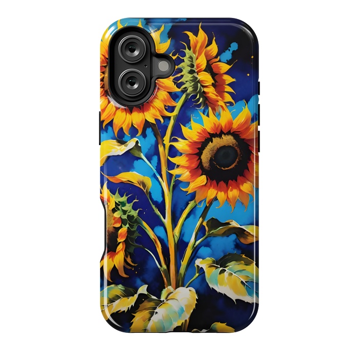 iPhone 16 Plus StrongFit Sunflowers 3 by Winston