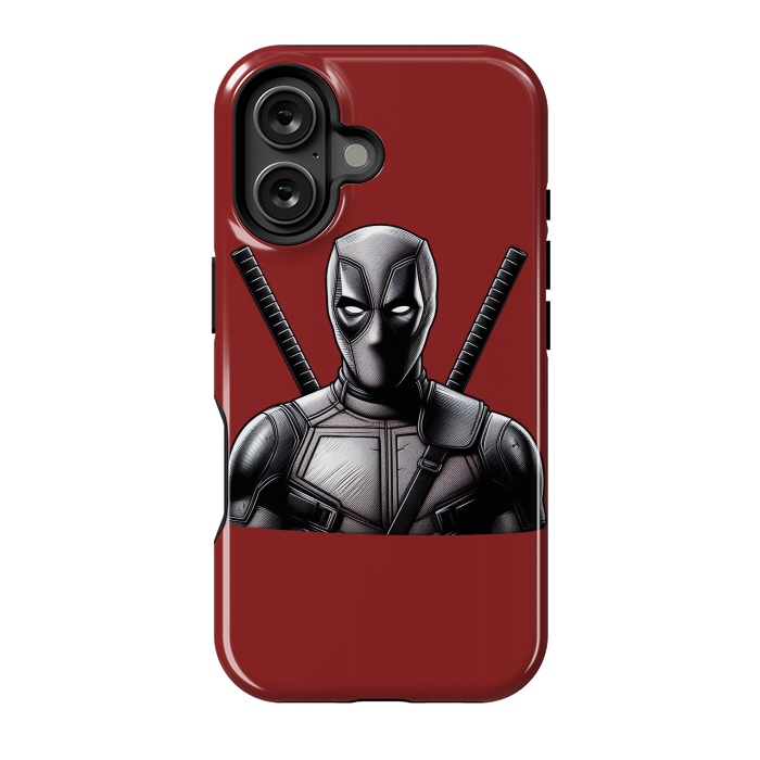 iPhone 16 StrongFit Deadpool  by Winston