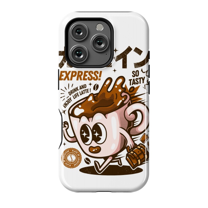 iPhone 16 Pro StrongFit Funny Caffeine Expresso by LM2Kone