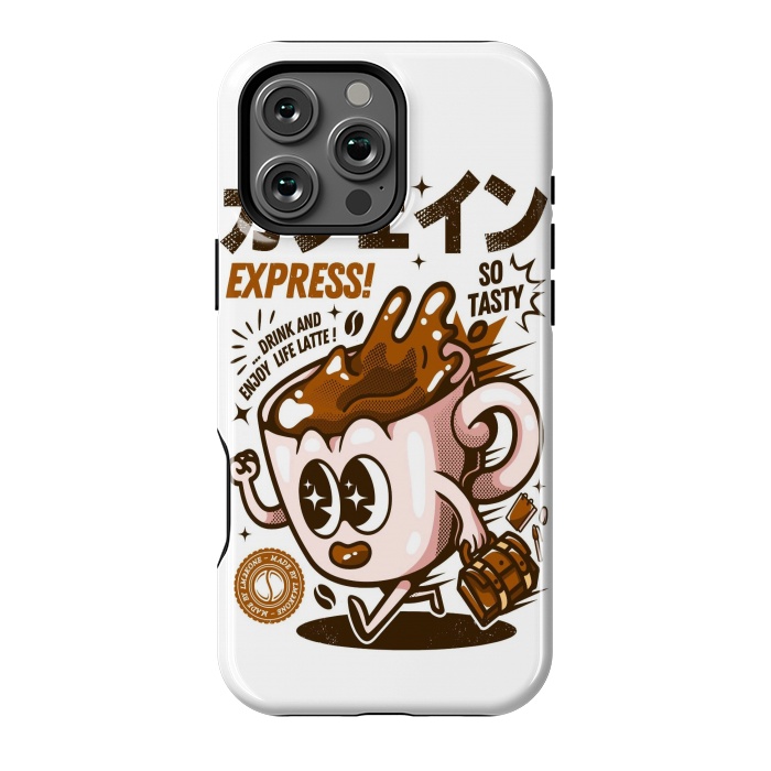 iPhone 16 Pro Max StrongFit Funny Caffeine Expresso by LM2Kone