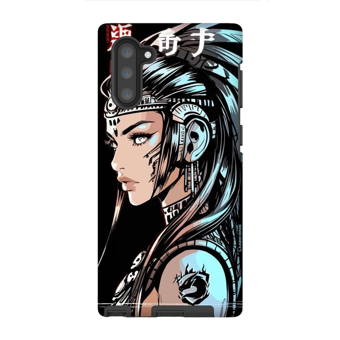 Galaxy Note 10 StrongFit Japan Girl Indian by LM2Kone