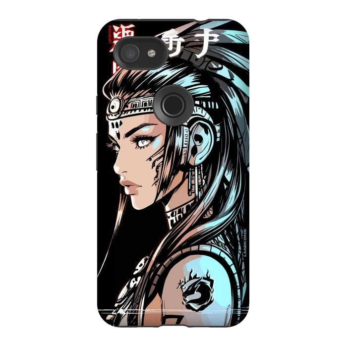 Pixel 3AXL StrongFit Japan Girl Indian by LM2Kone