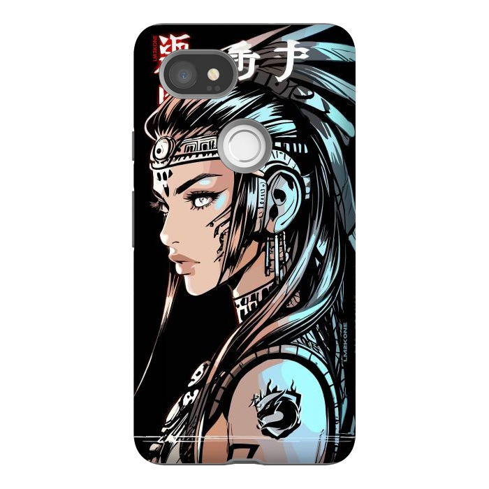 Pixel 2XL StrongFit Japan Girl Indian by LM2Kone