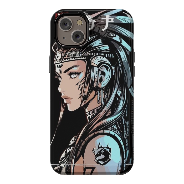 iPhone 14 Plus StrongFit Japan Girl Indian by LM2Kone