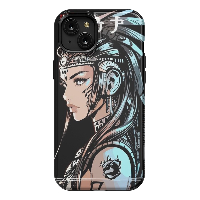 iPhone 15 Plus StrongFit Japan Girl Indian by LM2Kone