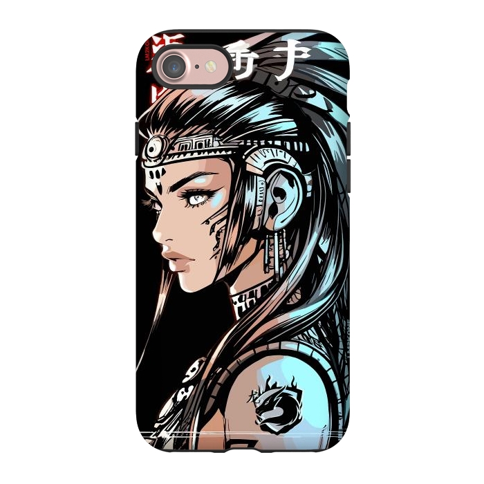 iPhone 7 StrongFit Japan Girl Indian by LM2Kone