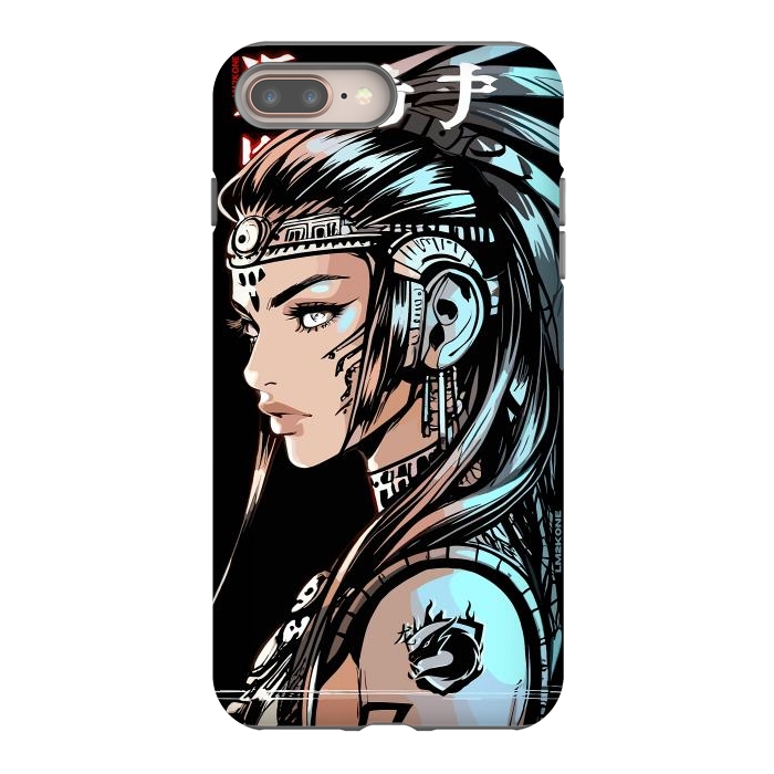 iPhone 7 plus StrongFit Japan Girl Indian by LM2Kone