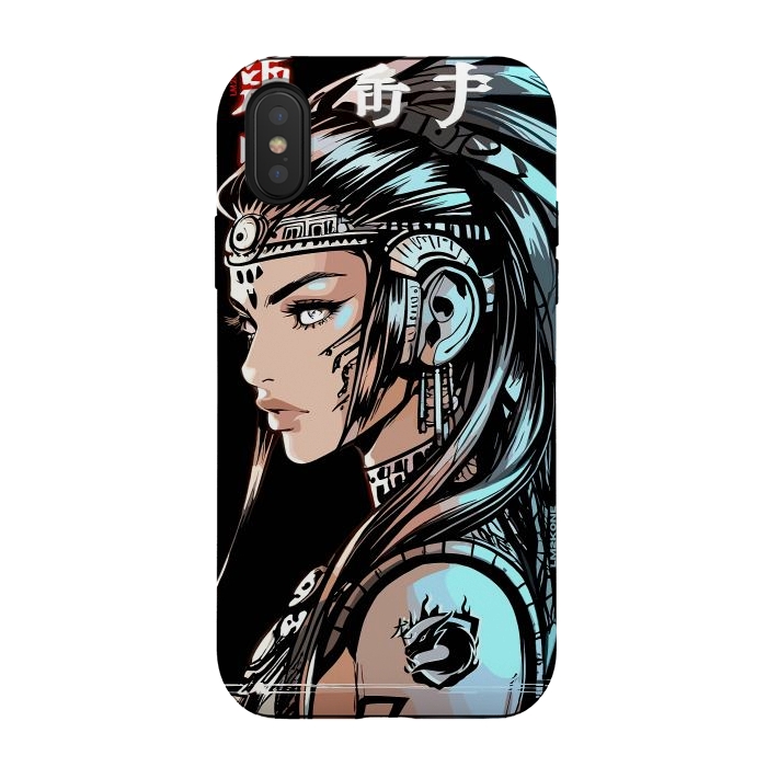 iPhone Xs / X StrongFit Japan Girl Indian by LM2Kone