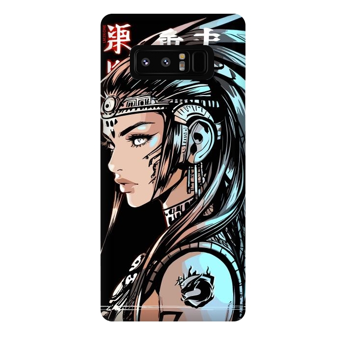 Galaxy Note 8 StrongFit Japan Girl Indian by LM2Kone