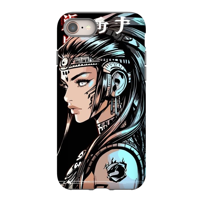 iPhone 8 StrongFit Japan Girl Indian by LM2Kone