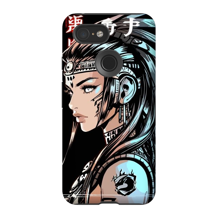 Pixel 3 StrongFit Japan Girl Indian by LM2Kone