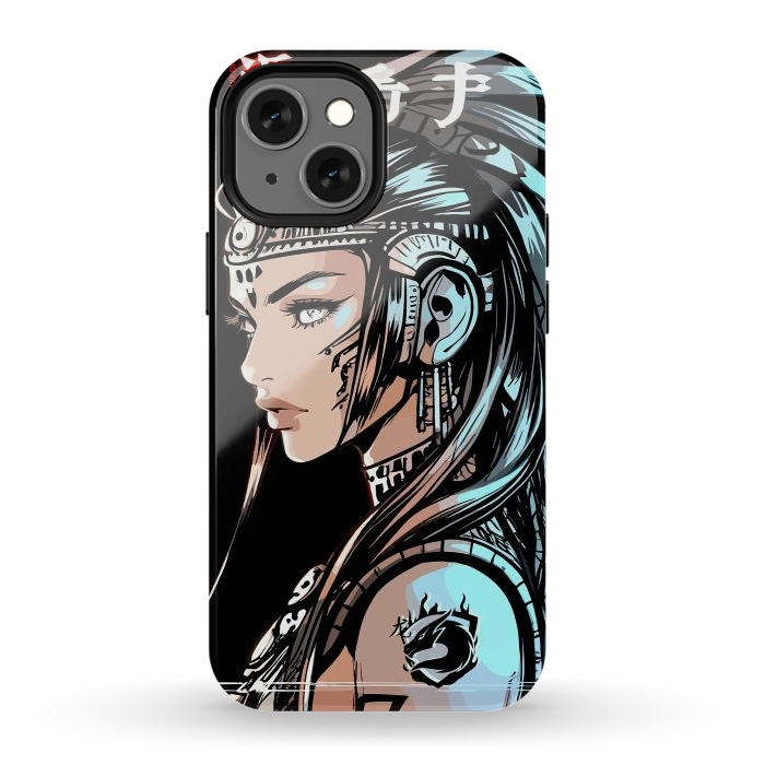 iPhone 12 mini StrongFit Japan Girl Indian by LM2Kone